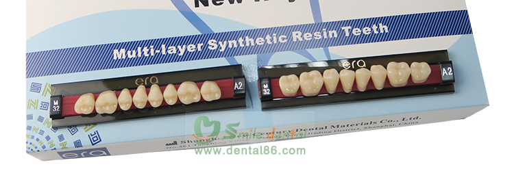R101 Three Layer Acrylic Resin Teeth